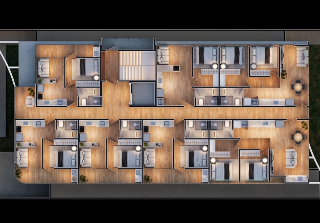 Plantas Edifício  Manati